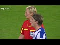 Football player touched female referee's breast!