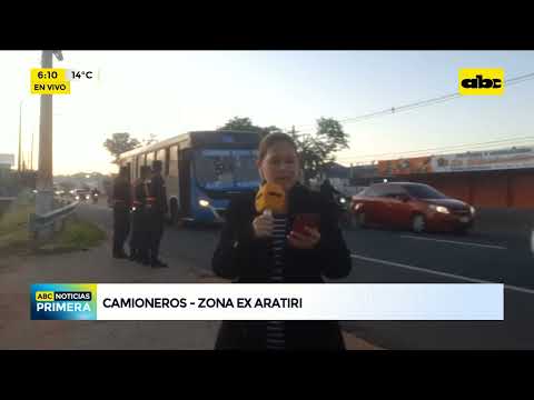 Sin bloqueo de camioneros en zona del autódromo Rubén Dumot