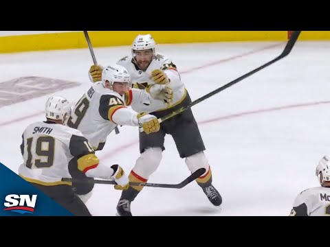 Golden Knights Ivan Barbashev Buries Overtime Winner On Scramble In Front