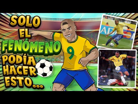 5 genialidades que solo Ronaldo Nazário podía hacer ¡y que nos demostraron que es un fenómeno!