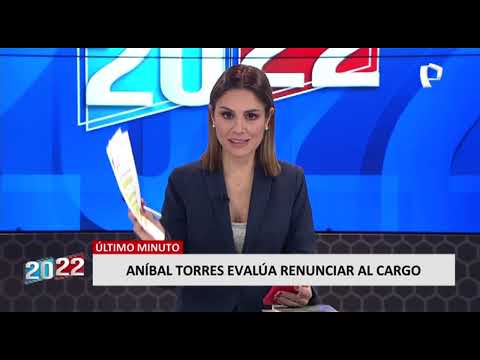 Aníbal Torres estaría evaluando renunciar a la PCM tras carta de congresistas