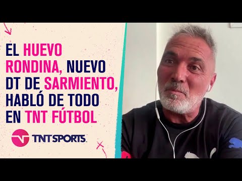 El Huevo #Rondina, nuevo DT de #Sarmiento, habló de todo en una charla imperdible con #TNTFutbol