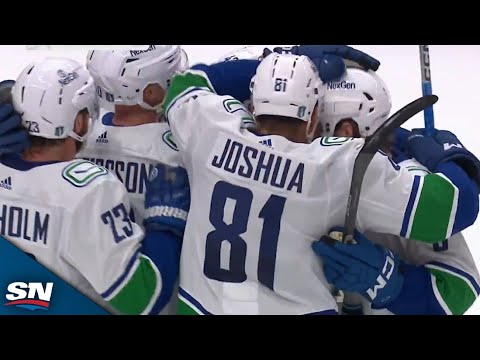 Canucks Brock Boeser Strikes Again To Tie Game 4 In Dying Minutes