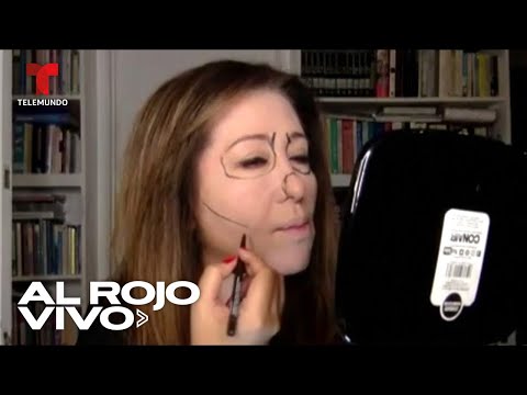 Halloween: ideas para hacer maquillaje de terror fácilmente | Al Rojo Vivo | Telemundo