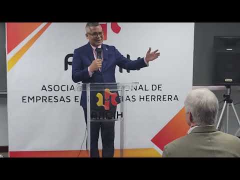 Conferencia de Carlos Peña ante la Asociación Nacional de Empresas e Industrias de Herrera.