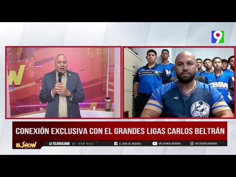 Conexión exclusiva con el Grandes Ligas Carlos Beltrán