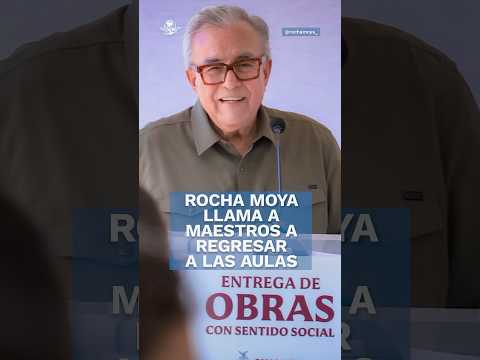 Rube?n Rocha Moya afirma que es seguro el regreso a clases en Sinaloa -#shorts