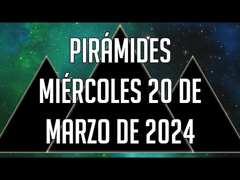 ? Pirámide para hoy Miércoles 20 de Marzo de 2024 - Lotería de Panamá