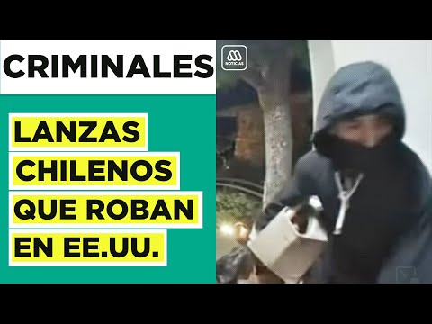 Turismo criminal: Lanzas chilenos roban en exclusivo condominio de California