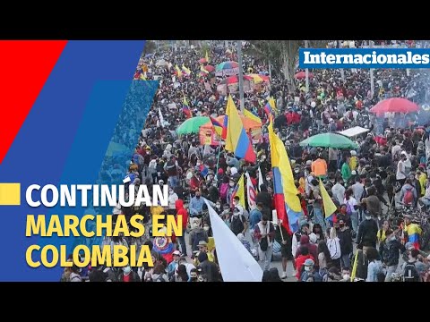 Bogotá concentró la mayor marcha en el día 18 de las protestas en Colombia contra el Gobierno
