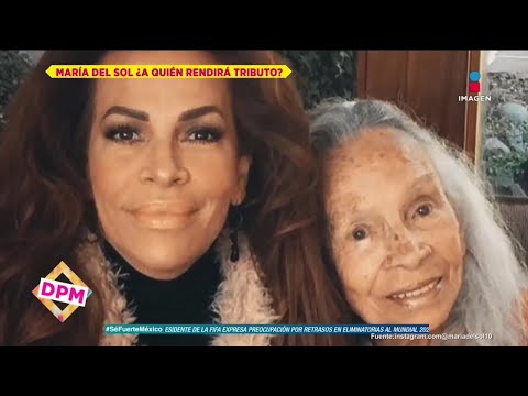 ¿María del Sol hará un documental sobre su madre Josefina Echánove | De Primera Mano