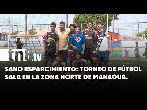 La pasión del fútbol sala se vive en Managua: ¡35 equipos en competencia!