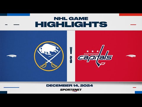 NHL Highlights | Sabres vs. Capitals - December 14, 2024