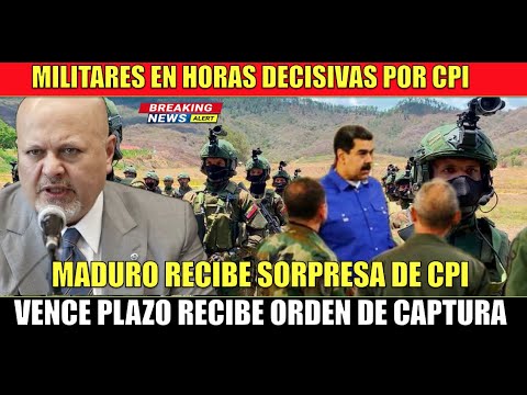 URGENTE!! Decision del Fiscal de la CPI contra detencion de Maduro esta tomada