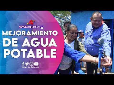 Inauguran proyecto de mejoramiento de agua potable en comunidad de Guanacaste de Nagarote