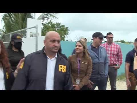 Federales llegan a inspeccionar los terrenos invadidos en bahía Jobos de Salinas