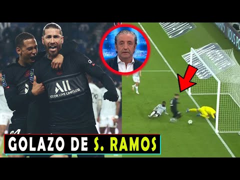 ASI REACCIONA PRENSA en FRANCIA a GOL de SERGIO RAMOS PSG vs REIMS 4-0