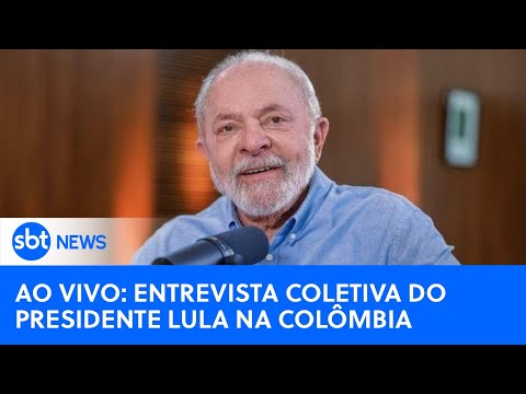 AO VIVO: Lula concede entrevista coletiva direto da Colômbia #lula #colombia #presidentelula