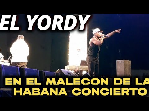 El YORDY - En El Malecon De La Habana En Concierto