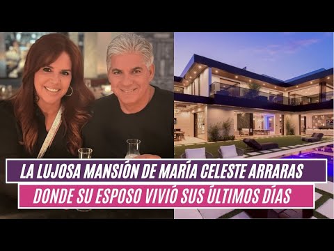 La lujosa mansión de María Celeste Arrarás donde su esposo vivió sus últimos días