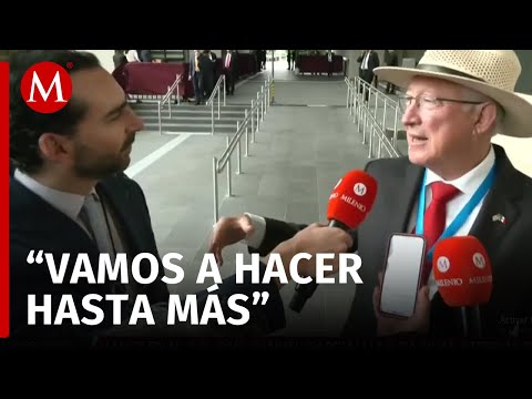 Ken Salazar destaca la agenda bilateral al iniciar el gobierno de Sheinbaum