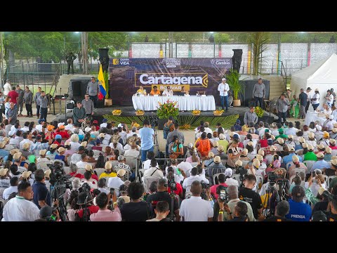 [En vivo] Gobierno con los Barrios Populares, en El Pozón, Cartagena