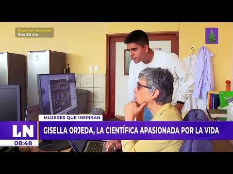Gisella Ojeda, la científica apasionada por la vida