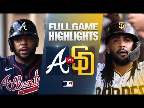 BRAVES vs PADRES Full 경기 하이라이트 (6/24/26) | MLB 하이라이트