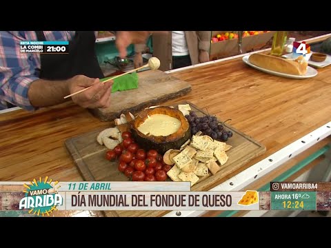 Vamo Arriba - Fondue de queso y galletitas caseras