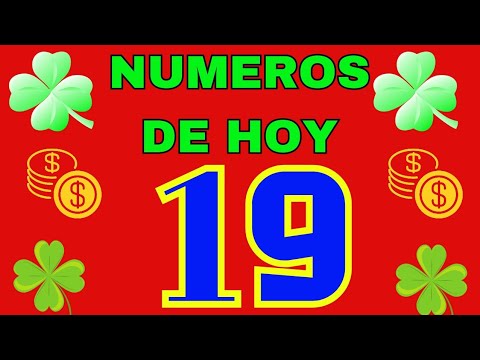 NÚMEROS DE LA SUERTE PARA HOY 19  NÚMEROS RECOMENDADOS PARA HOY 19 DE SEPTIEMBRE  2024