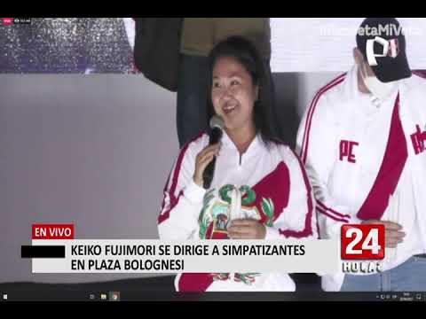 Keiko Fujimori: Queremos que se respete la voluntad popular