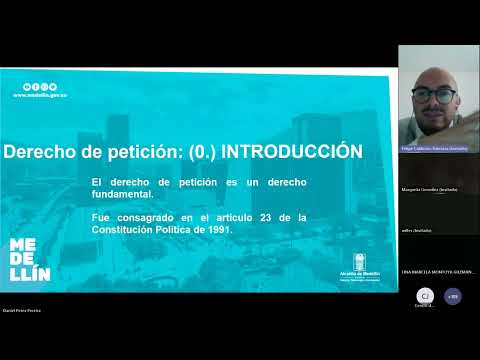 Cátedra jurídica 13 - Derecho de Petición - Alcaldía de Medellín
