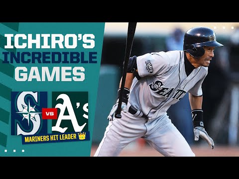 FULL GAME (4/2/2011): Ichiro passes Edgar Martinez as Seattle Mariners hits king | イチローハイライト