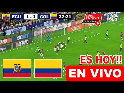 Ecuador vs Colombia EN VIVO donde ver y a que hora juega Tornero Preolímpico Sub 23 2024 Jornada 1