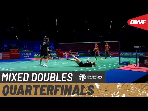 Badminton🏸 YONEX All England Open 2022 | Puavaranukroh/Taerattanachai (THA) [1] v Gicquel/Delrue (FRA) [8] | QF