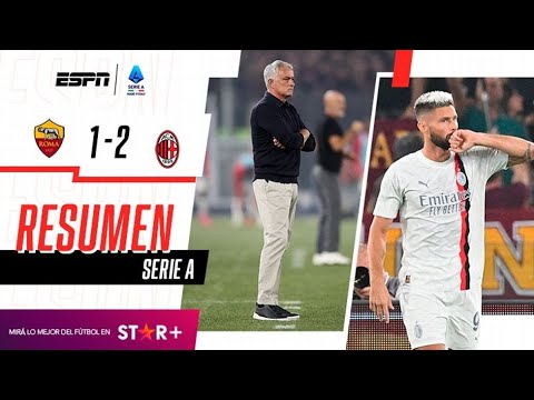 ¡EL ROSSONERO SE LLEVÓ UN TRIUNFAZO DEL OLÍMPICO ANTE LA LOBA! | Roma 1-2 Milan | RESUMEN