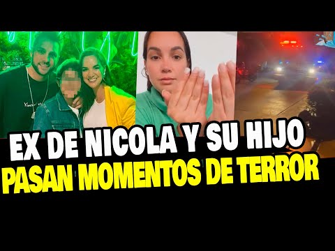 EX DE NICOLA PORCELLA Y SU HIJO PASAN MOMENTOS DE TERROR TRAS INCENDIO EN SU EDIFICIO