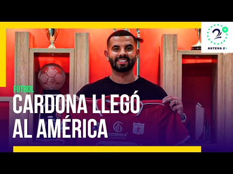 Es oficial: Edwin Cardona llegó al América de Cali