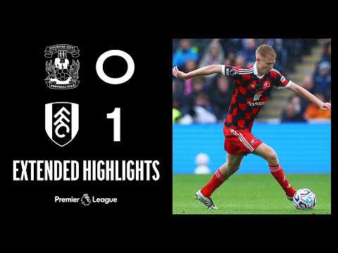 오스카 수상 확정 | 코번트리 0-1 풀럼 | 확장 하이라이트