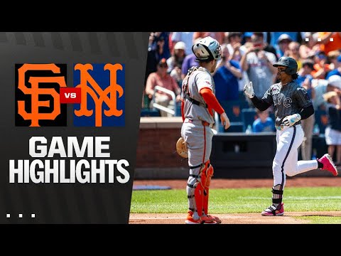 Giants vs. Mets Game Highlights (8/3/25) | MLB Highlights