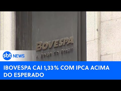 Ibovespa tem forte queda de 1,33% e a Inflação atinge alta de 0,42%| #SBTNewsnaTV(09/02/24)