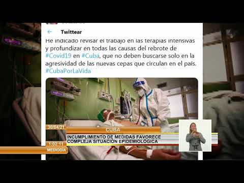 Llama Miguel Díaz-Canel a revisar el trabajo en las terapias intensivas de Ciba