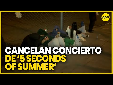 Municipalidad de Ate canceló concierto de '5 Seconds of Summer'