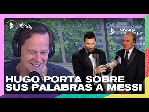 Hugo Porta sobre sus palabras a Messi en los premios Laureus | #TodoPasa