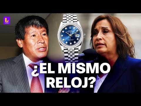 Siguiendo la pista del Rolex de Dina Boluarte: Nexos sospechosos con Wilfredo Oscorima