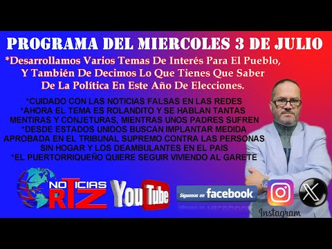 TIENES QUE ESCUCHAR DE LO QUE HABLAMOS PARA EL PUEBLO DE PR EN ESTE VIDEO - DEJA TU COMENTARIO