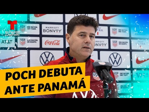 Mauricio Pochettino debuta al frente del USMNT contra Panamá | USMNT | Telemundo Deportes