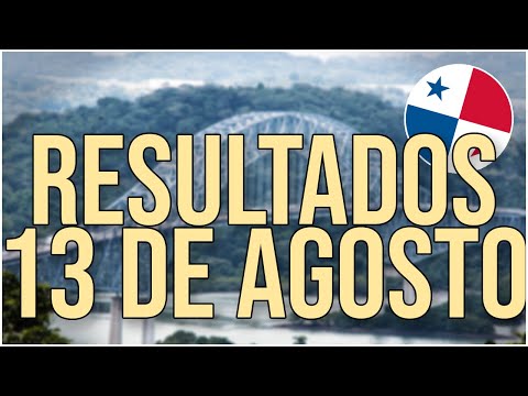 Resultados Lotería de Panamá Domingo 13 de Agosto 2023