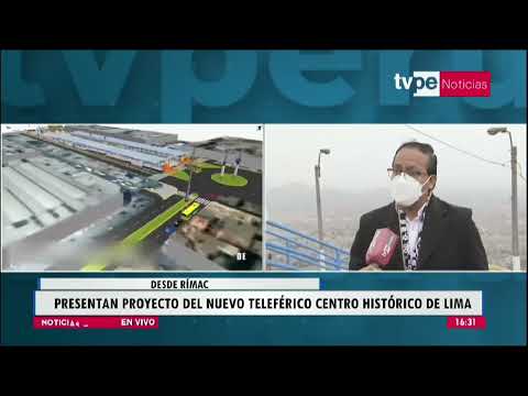 Declaraciones del titular del Mincetur, Roberto Sánchez, sobre el proyecto del nuevo teleférico