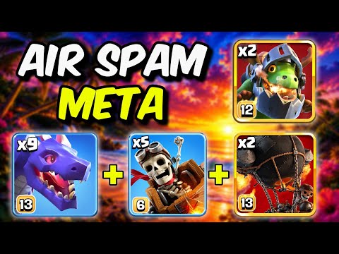 This Air Spam Strategy Is Carrying Me in Legend League and CWL in Clash of Clans